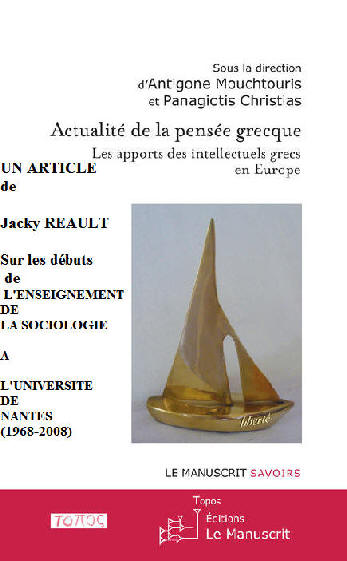 Histoire de l'enseignement de la sociologie  Nantes Jacky Rault